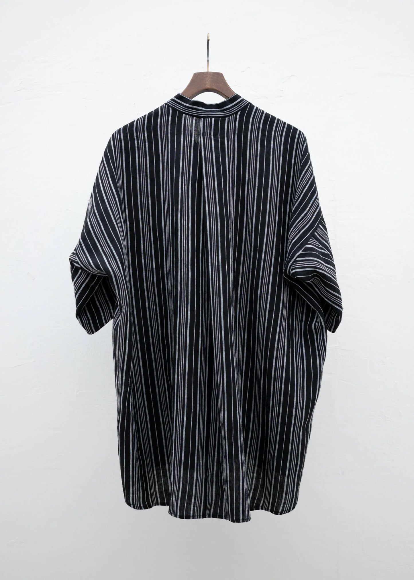 Contrast Stripe Linen - Shirt#93